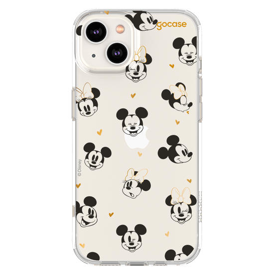 Capinha para celular  Mickey & Amigos - Minnie e Mickey Gold Bows