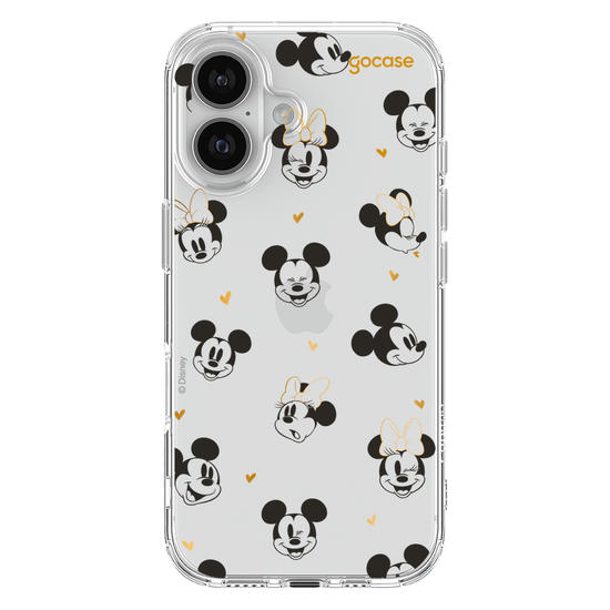 Capinha para celular  Mickey & Amigos - Minnie e Mickey Gold Bows