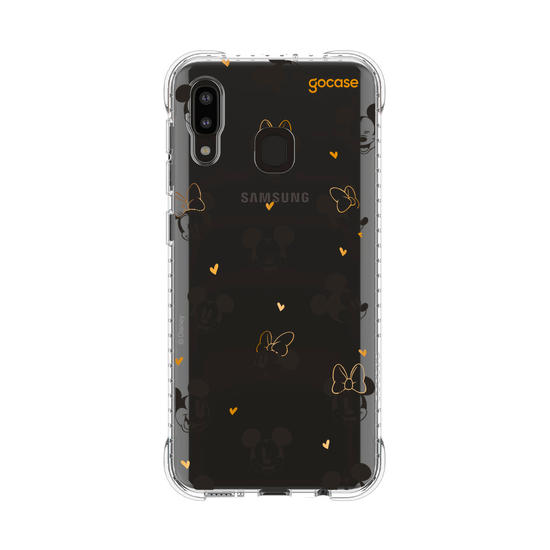 Capinha para celular  Mickey & Amigos - Minnie e Mickey Gold Bows