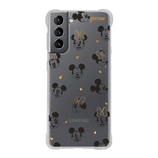 Capinha para celular  Mickey & Amigos - Minnie e Mickey Gold Bows