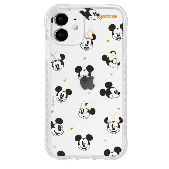 Capinha para celular  Mickey & Amigos - Minnie e Mickey Gold Bows