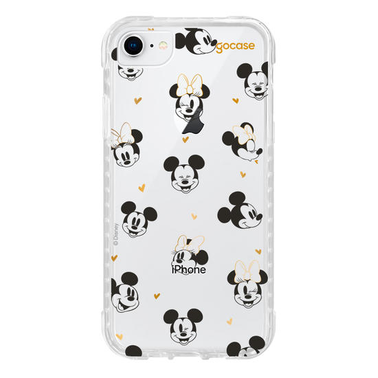 Capinha para celular  Mickey & Amigos - Minnie e Mickey Gold Bows
