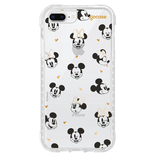 Capinha para celular  Mickey & Amigos - Minnie e Mickey Gold Bows