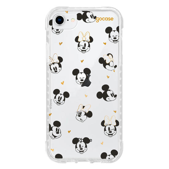 Capinha para celular  Mickey & Amigos - Minnie e Mickey Gold Bows