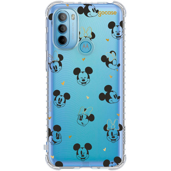 Capinha para celular  Mickey & Amigos - Minnie e Mickey Gold Bows
