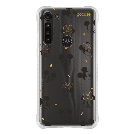 Capinha para celular  Mickey & Amigos - Minnie e Mickey Gold Bows