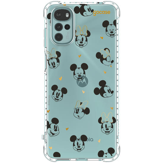 Capinha para celular  Mickey & Amigos - Minnie e Mickey Gold Bows