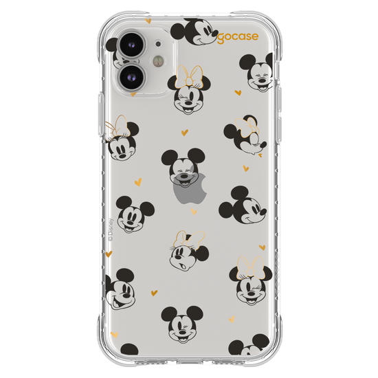 Capinha para celular  Mickey & Amigos - Minnie e Mickey Gold Bows