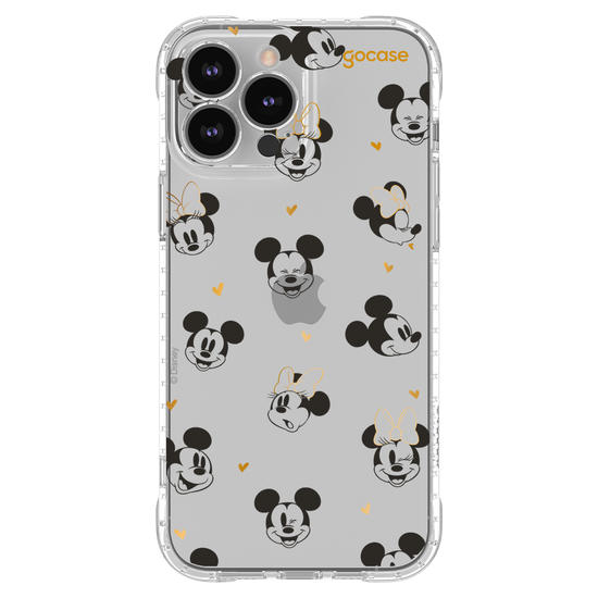 Capinha para celular  Mickey & Amigos - Minnie e Mickey Gold Bows