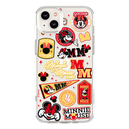 Capinha para celular Minnie Stickers Fun