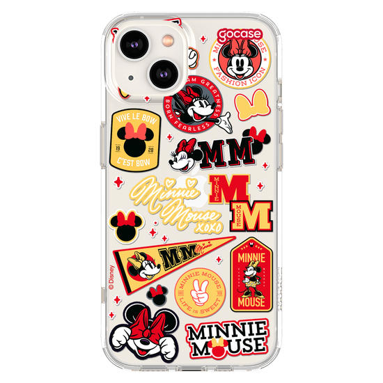 Capinha para celular Minnie Stickers Fun