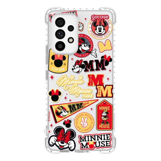 Capinha para celular Minnie Stickers Fun