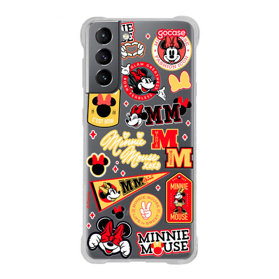 Capinha para celular Minnie Stickers Fun