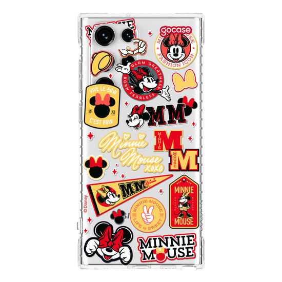 Capinha para celular Minnie Stickers Fun