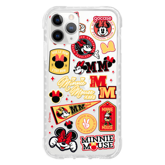 Capinha para celular Minnie Stickers Fun