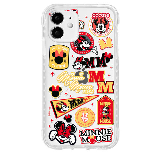 Capinha para celular Minnie Stickers Fun