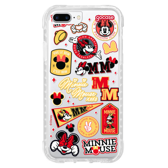 Capinha para celular Minnie Stickers Fun