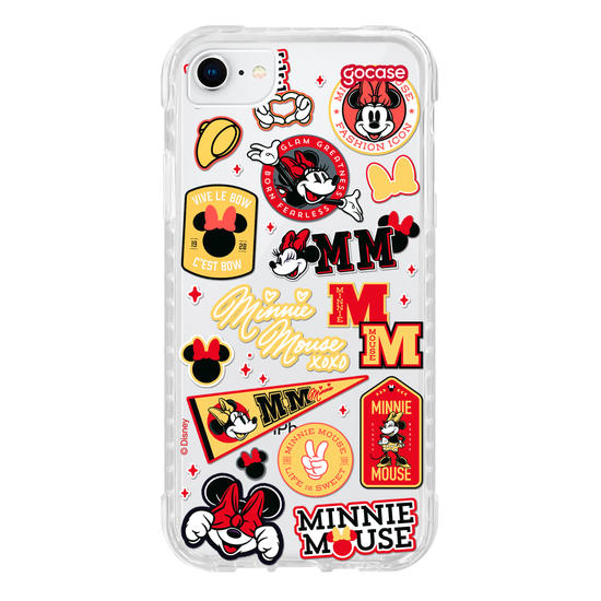 Capinha para celular Minnie Stickers Fun