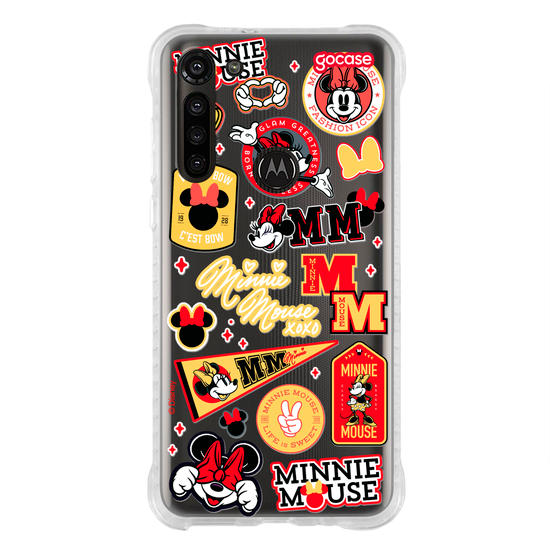 Capinha para celular Minnie Stickers Fun