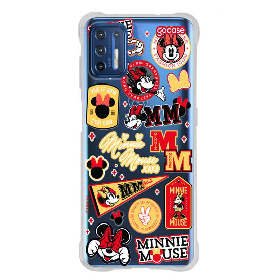 Capinha para celular Minnie Stickers Fun