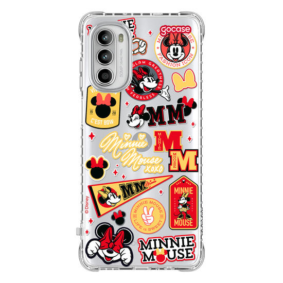 Capinha para celular Minnie Stickers Fun