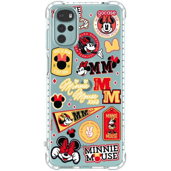 Capinha para celular Minnie Stickers Fun