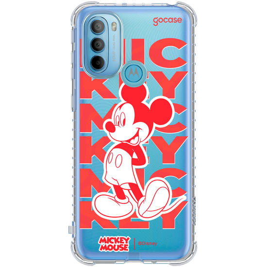 Capinha para celular  Mickey - Monocromático Pop