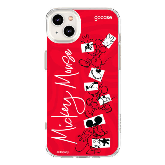 Capinha para celular Mickey - Quadros e Assinatura