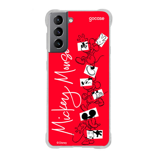 Capinha para celular Mickey - Quadros e Assinatura
