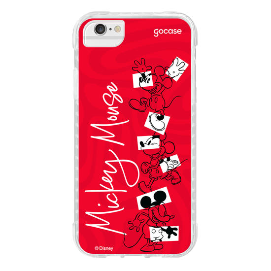 Capinha para celular Mickey - Quadros e Assinatura