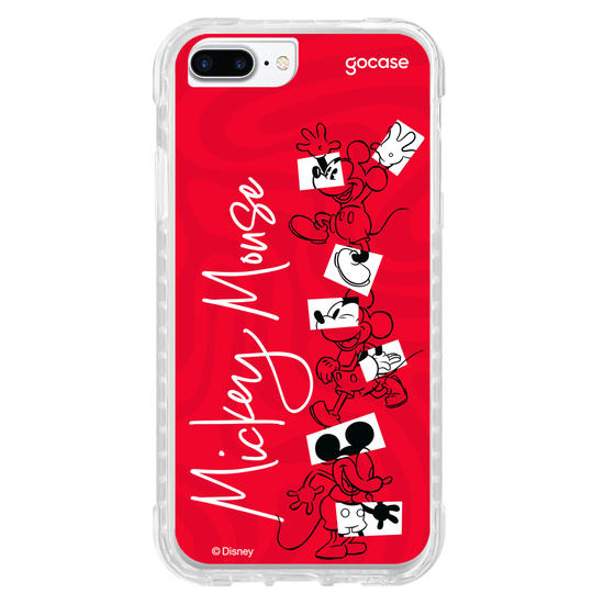 Capinha para celular Mickey - Quadros e Assinatura