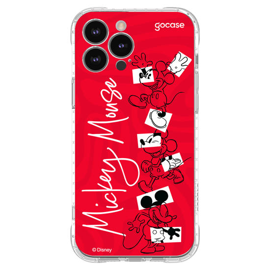 Capinha para celular Mickey - Quadros e Assinatura