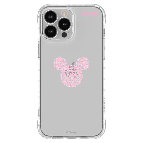 Capinha para celular  Mickey - Rosto Minimalista com Cerejeiras