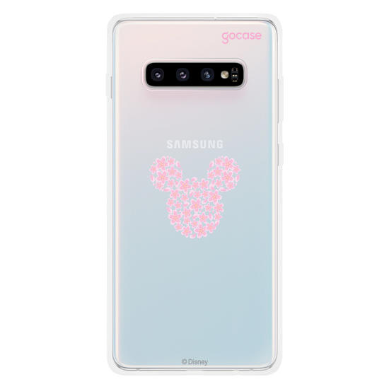  Mickey - Rosto Minimalista com Cerejeiras