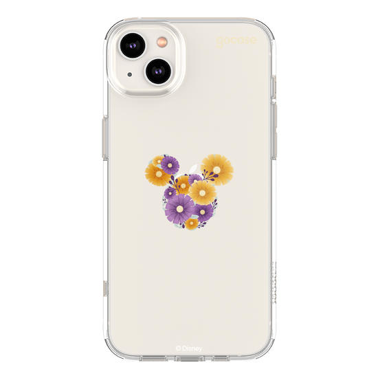 Capinha para celular  Mickey - Rosto Minimalista com Hortências