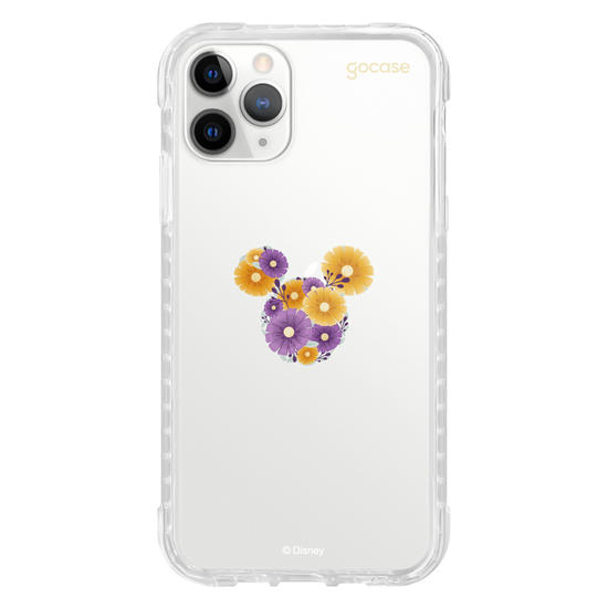 Capinha para celular  Mickey - Rosto Minimalista com Hortências