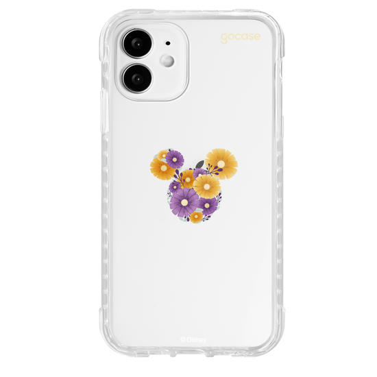 Capinha para celular  Mickey - Rosto Minimalista com Hortências