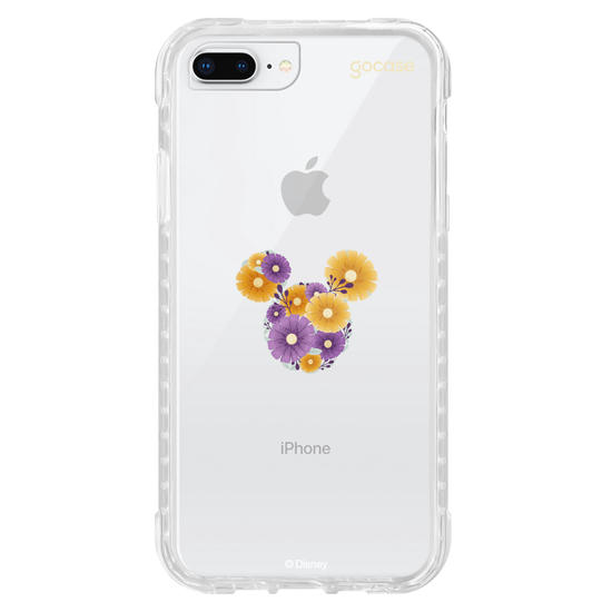 Capinha para celular  Mickey - Rosto Minimalista com Hortências