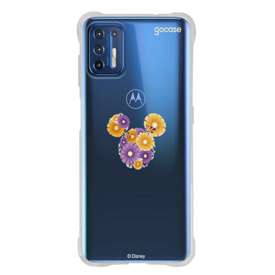 Capinha para celular  Mickey - Rosto Minimalista com Hortências