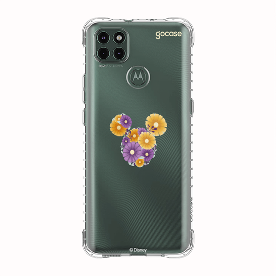 Capinha para celular  Mickey - Rosto Minimalista com Hortências