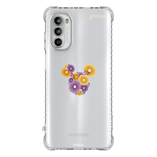 Capinha para celular  Mickey - Rosto Minimalista com Hortências
