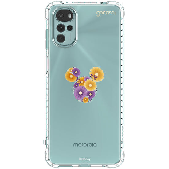 Capinha para celular  Mickey - Rosto Minimalista com Hortências