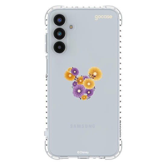 Capinha para celular  Mickey - Rosto Minimalista com Hortências