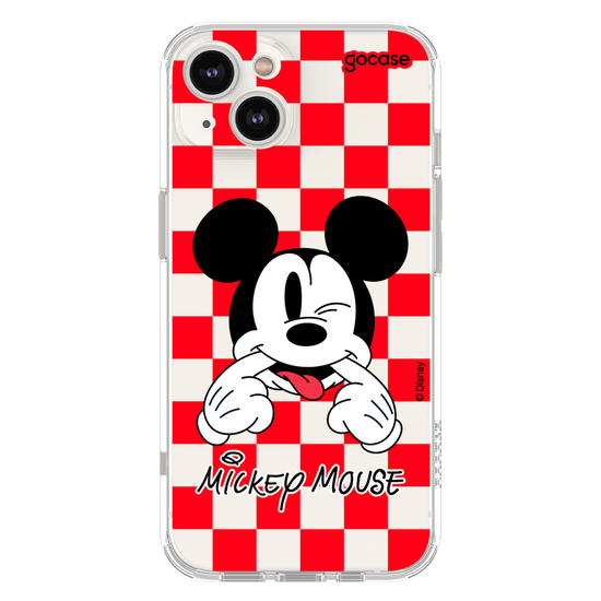  Mickey Xadrez Red