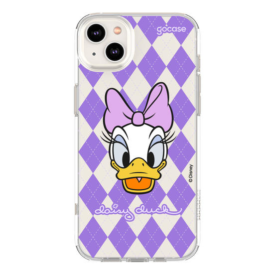 Capinha para celular  Margarida Xadrez Purple