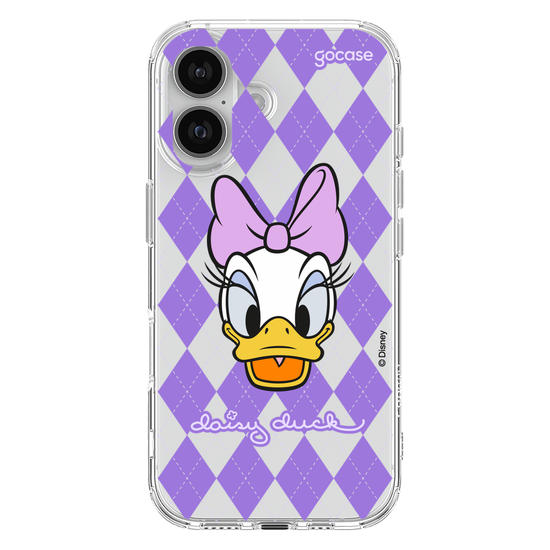 Capinha para celular  Margarida Xadrez Purple