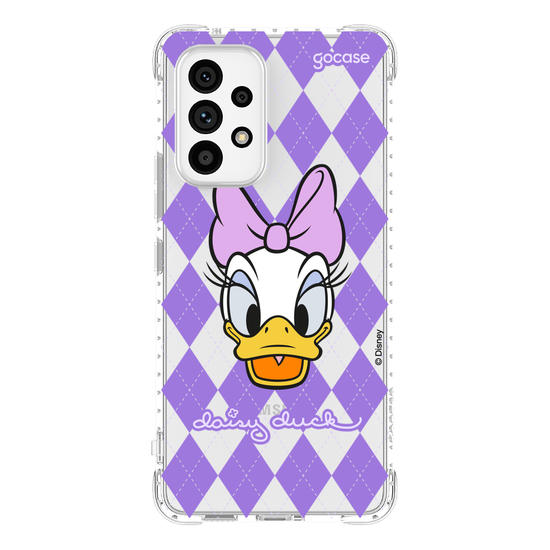 Capinha para celular  Margarida Xadrez Purple