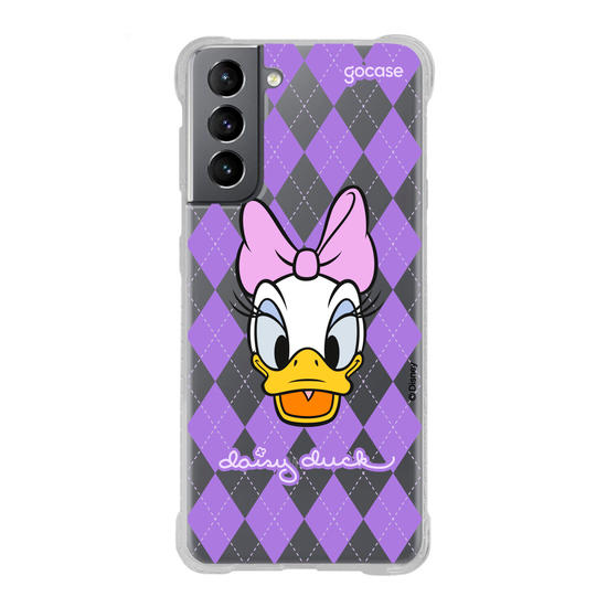 Capinha para celular  Margarida Xadrez Purple