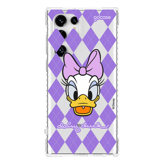 Capinha para celular  Margarida Xadrez Purple