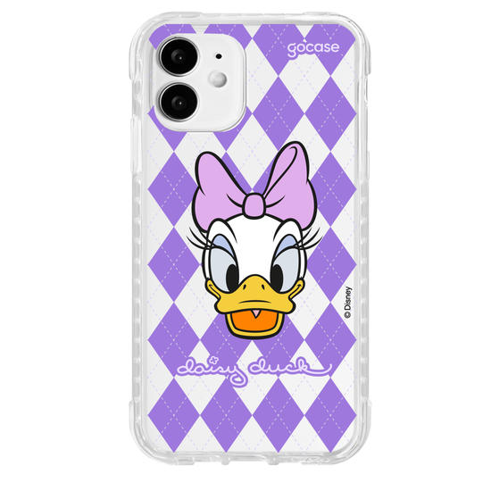 Capinha para celular  Margarida Xadrez Purple